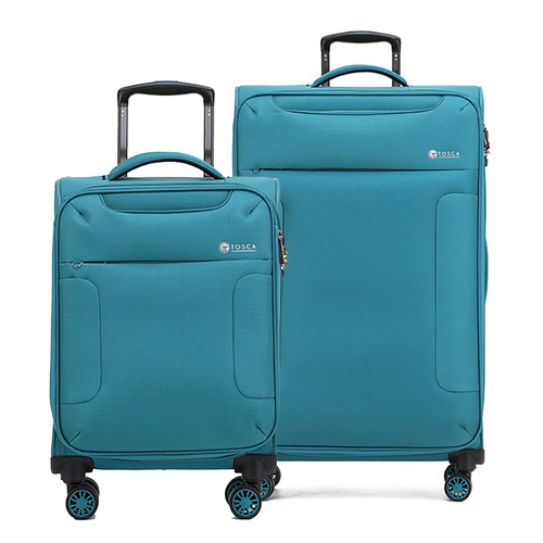 2pc Tosca So-Lite 3.0 20"/29" Travel Trolley Suitcase Luggage S/L - Teal