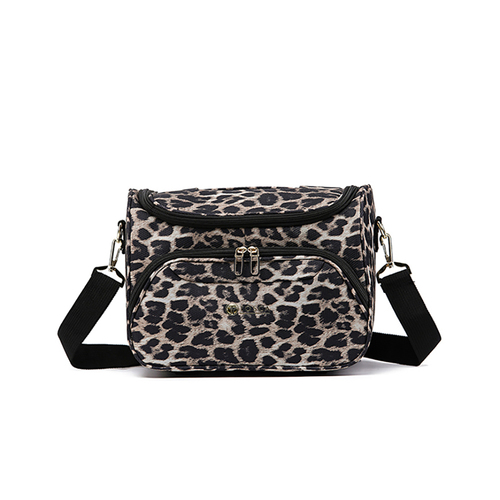 Tosca So-Lite 3.0 Zipped Beauty/Cosmetic Case - Leopard