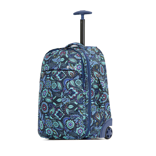 Tosca So-Lite 3.0 Trolley Backpack Travel Bag - Paisley