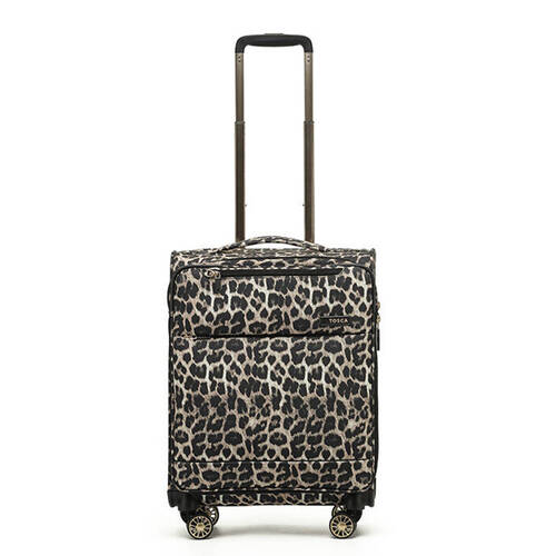 Tosca So-Lite 54cm/48L Suitcase Luggage Trolley - Leopard