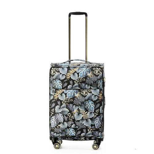 Tosca Golden Palm 67cm/87L Checked Luggage Suitcase Medium