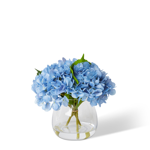 E Style Artificial Hydrangea - Alma Vase - 28 x 28 x 25cm