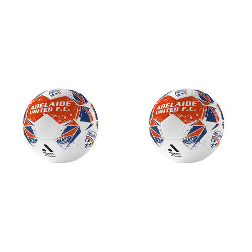 2PK A-League Adelaide United A-League Soft PVC Soccer Ball Size 5