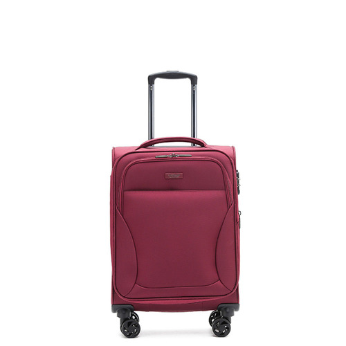 Australian Luggage Co Softside Wings Wheeled Suitcase 20 - Wine