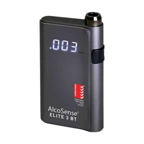 Alcosense Elite 3 BT Fuel Cell Australian Standard Bluetooth Phone Breathalyser