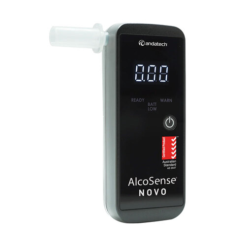 Alcosense Novo Personal Breathalyser - AS3547 Certified