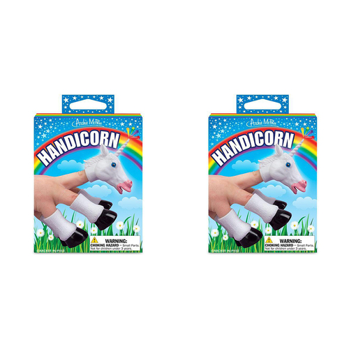 10pc Archie Mcphee Handicorn Finger Puppet Kids Toy