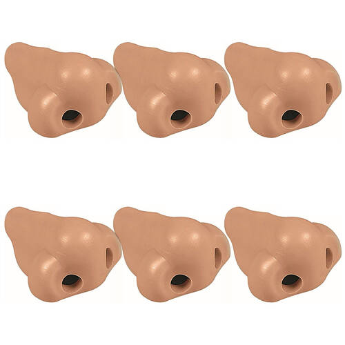 6PK Archie McPhee - Nose Pencil Sharpener Assorted