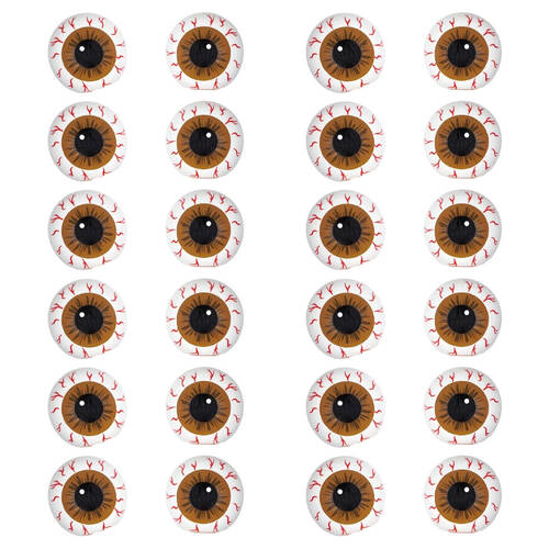 12PK Archie McPhee Vinyl Eyeball Finger Puppets 3.8cm - Assorted 5y+