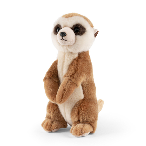 Living Nature 20cm Meerkat Toy Soft Plush 0m+ Brown