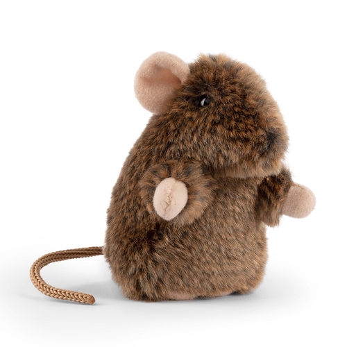 Living Nature 10cm Standing Cute Mouse Toy 0m+ Brown