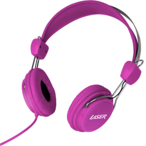 Laser Safe Kids Headphones  3.5mm - Pink