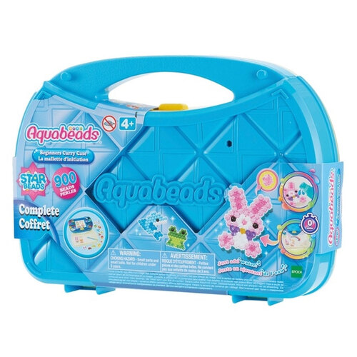 Aquabeads Beginners Carry Case Set Arts/Craft Toy Kit Kids 4y+