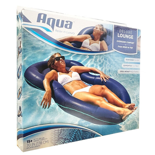 Aqua 178cm Deluxe Water Lounge Floatie