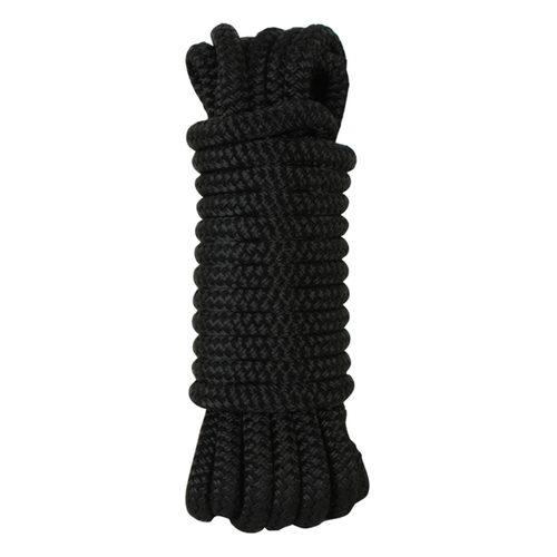 Aristocraft 6M/10mm Docking Line Double Braided Rope - Black