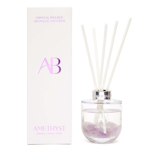 Aromabotanical Crystal 200ml Reed Diffuser - Amethyst