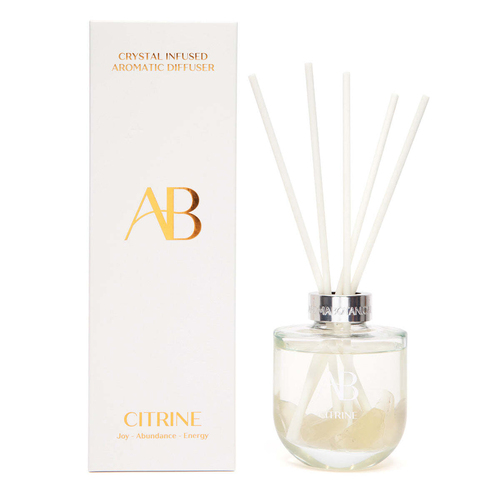 Aromabotanical Crystal 200ml Reed Diffuser - Citrine