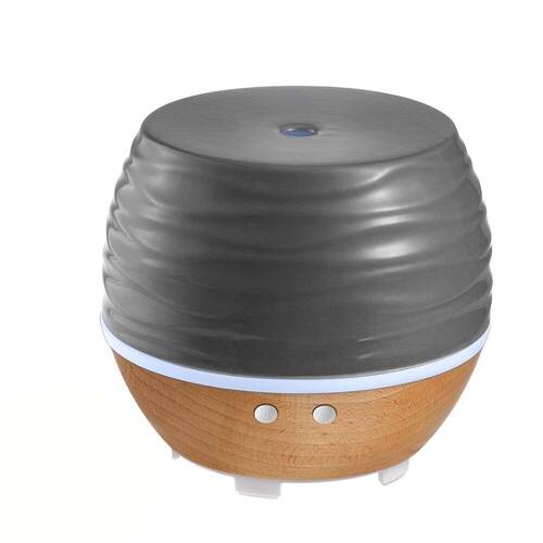 Ellia Ascend Ultrasonic Aroma Essential Colour Changing Lights Oil Diffuser - Grey