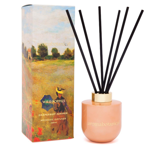 Aromabotanical Masters 200ml Reed Diffuser - Poppies