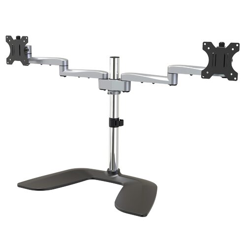 Star Tech Dual Monitor Stand - Articulating - For Monitors Up to 32"