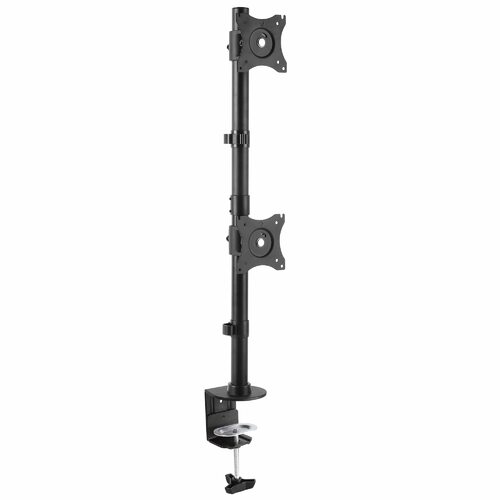 Star Tech Desk Mount Dual Monitor Mount - Vertical - Steel