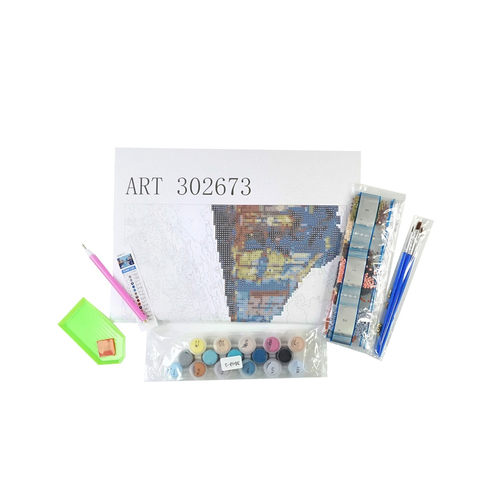 Art Boxd 2-in-1 Canvas Colour By Number & Diamond Art - Canal