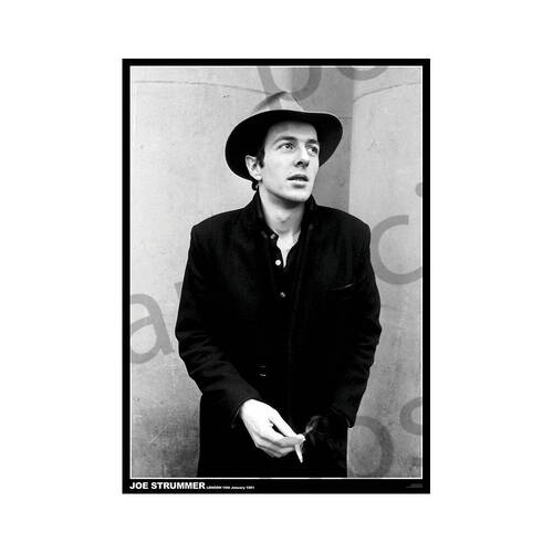 Impact Merch Joe Strummer Clash London 1981 Arti Poster 84x59.5cm