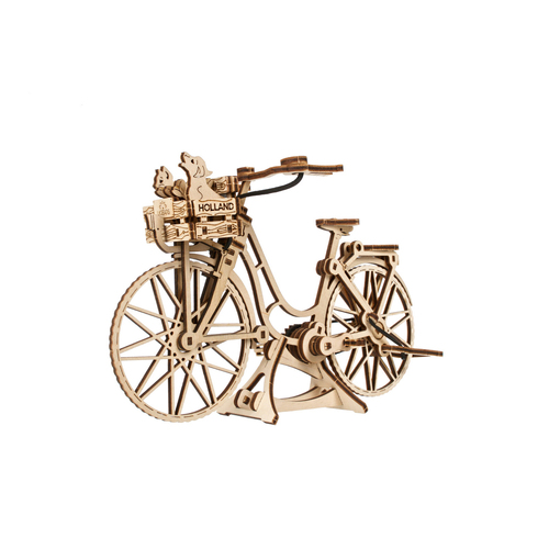 Ugears Kids/Children Dutch Bicycle Wooden 3D Puzzle Building Toy 14y+