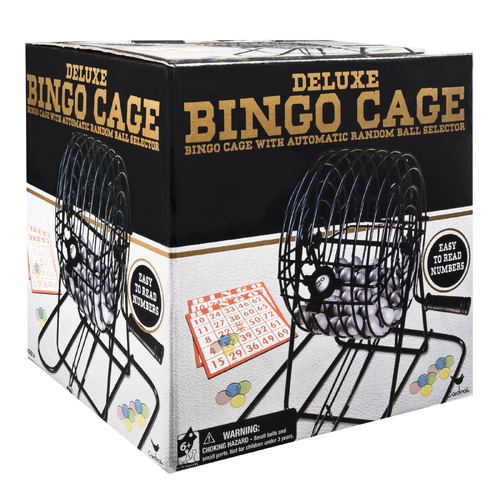 Cardinal Classic Deluxe Metal Bingo Cage