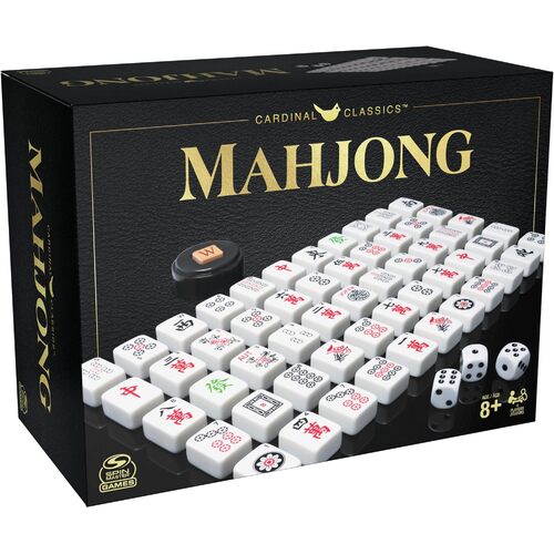Classic Games Mahjong 152-Tiles Board Game Set 4-Player 3+