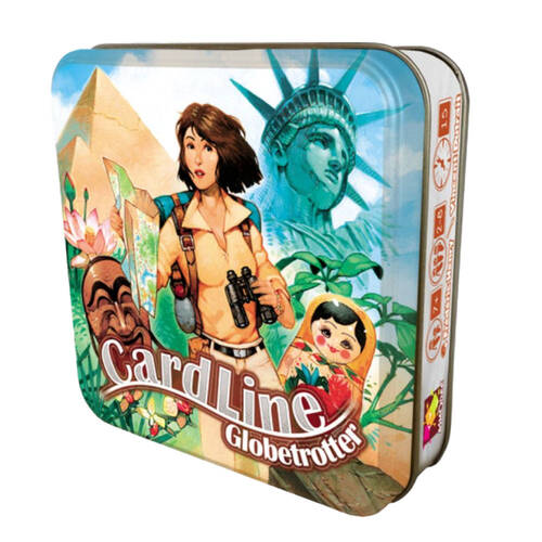 Cardline Globetrotter Tabletop Card Game Kids/Family 7y+