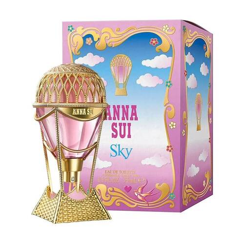 Anna Sui Sky Womens Fragrance EDT Eau De Toilette Spray Bottle 75mL