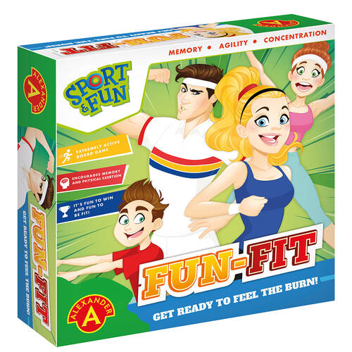 Alexander Toys Fun Fit Board Game Kids/Children 4y+