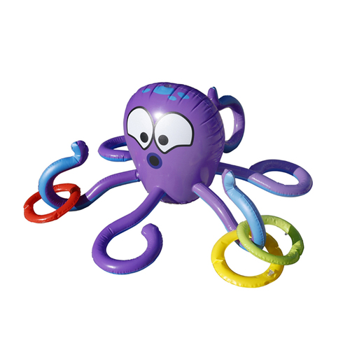 Airtime 90cm Octopus Sprinkler & Tossing Game Kids Outdoor Toy 3y+