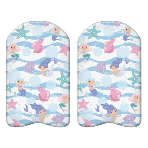 2x Airtime 42X27cm Mermaid Foam Kick Board Bodyboard Kids/Children