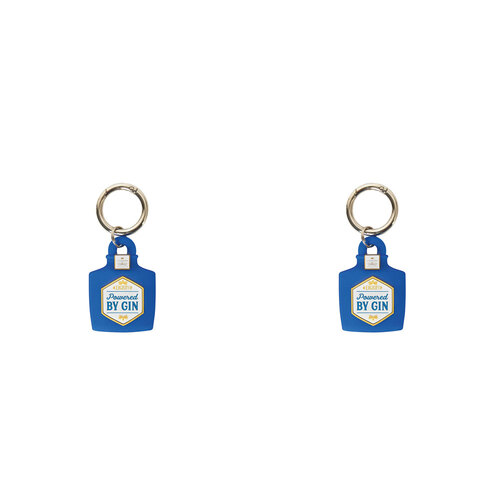 2PK Legami Holder Key Ring/Tracker Case Accessory For AirTag - Gin
