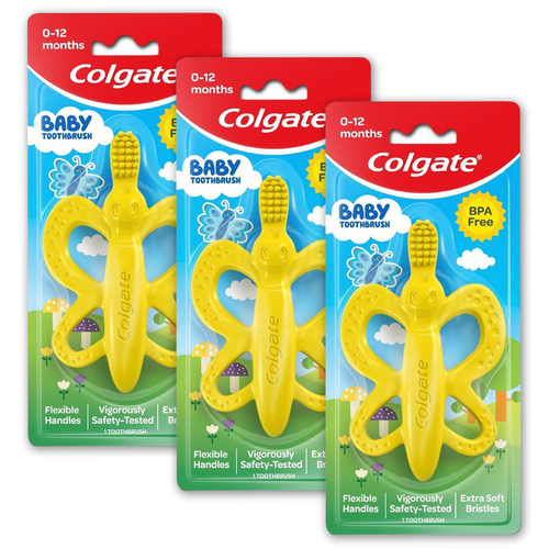 3PK Colgate Toothbrush Baby