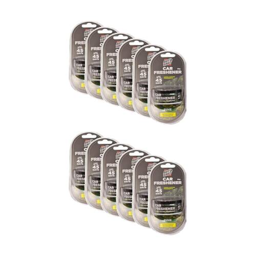 12PK AutoShift Car Air Freshener Canister 45 Day Scent Auto Accessory Assorted