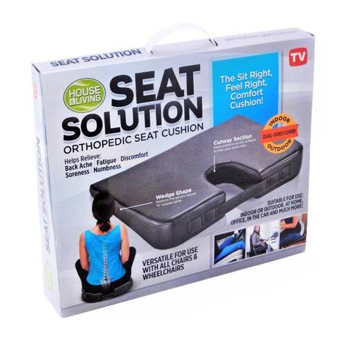 House & Living Seat Solution Orthopedic Cushion for Chairs Indoor/Outdoors