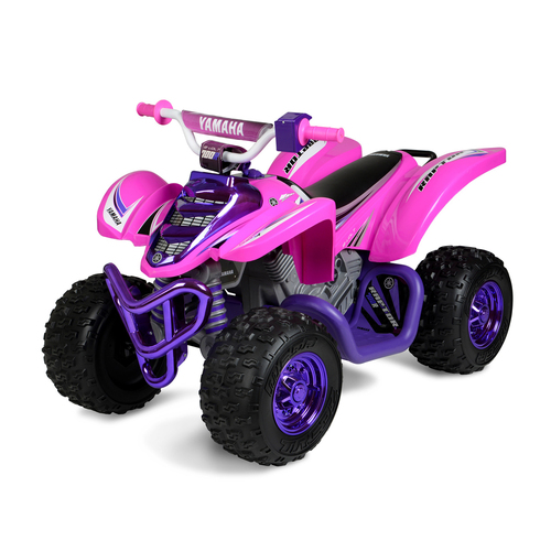 Yamaha Kids/Children 12V Electric Raptor ATV Ride On Girls Toy - Pink 3y+