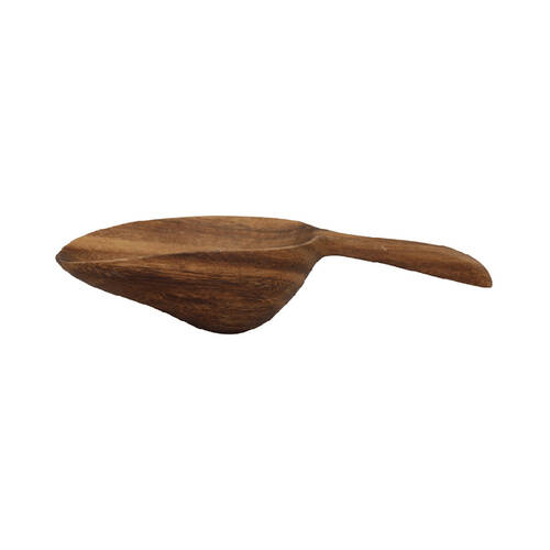 Darlin Acacia Wood Scooper Home Kitchen Heat Resistance 22x7cm Brown