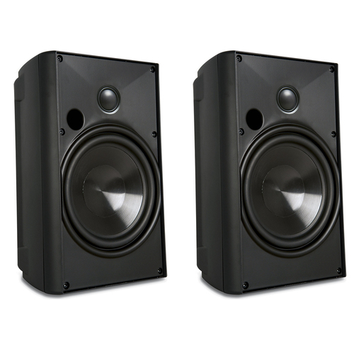 Proficient Audio Protege AW400 4" Indoor/Outdoor Speaker Pair Black