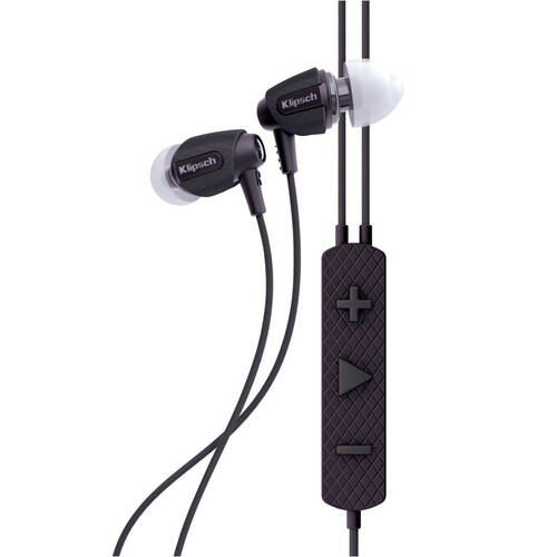 Klipsch Pro-Sport Headphones for Apple Devices w/ 3.5mm Input - Black