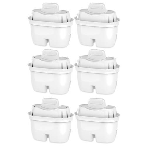 Philips 6PK 4-stage Micro X-Clean Water Jug Filter Cartridge - AWP212