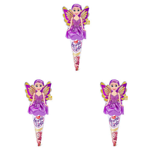 3PK Zuru Sparkle Girlz 10.5 Inch Fairy Doll - Assorted 3y+