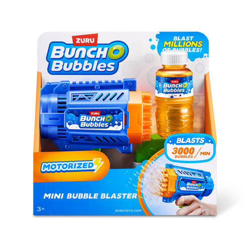 Zuru Bunch O Bubbles Motorized Mini Bubble Blaster - Blue 3y+