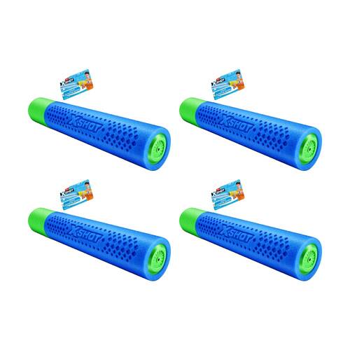 4PK Zuru Xshot Water Warfare Foam Blaster Small Gun Kids/Children - 5y+ Assorted