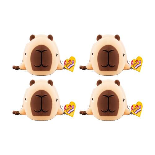 4PK Zuru Hug a Lumps Small Series 1 Soft Toy Plush Kids/Baby - 0y+ Assorted