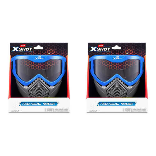 2PK Zuru Xshot Tactical Mask Gear Kids/Children Toy 8y+