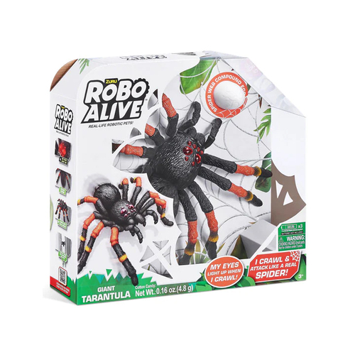 Zuru Robo Alive Giant Tarantula Kids Toy 3y+